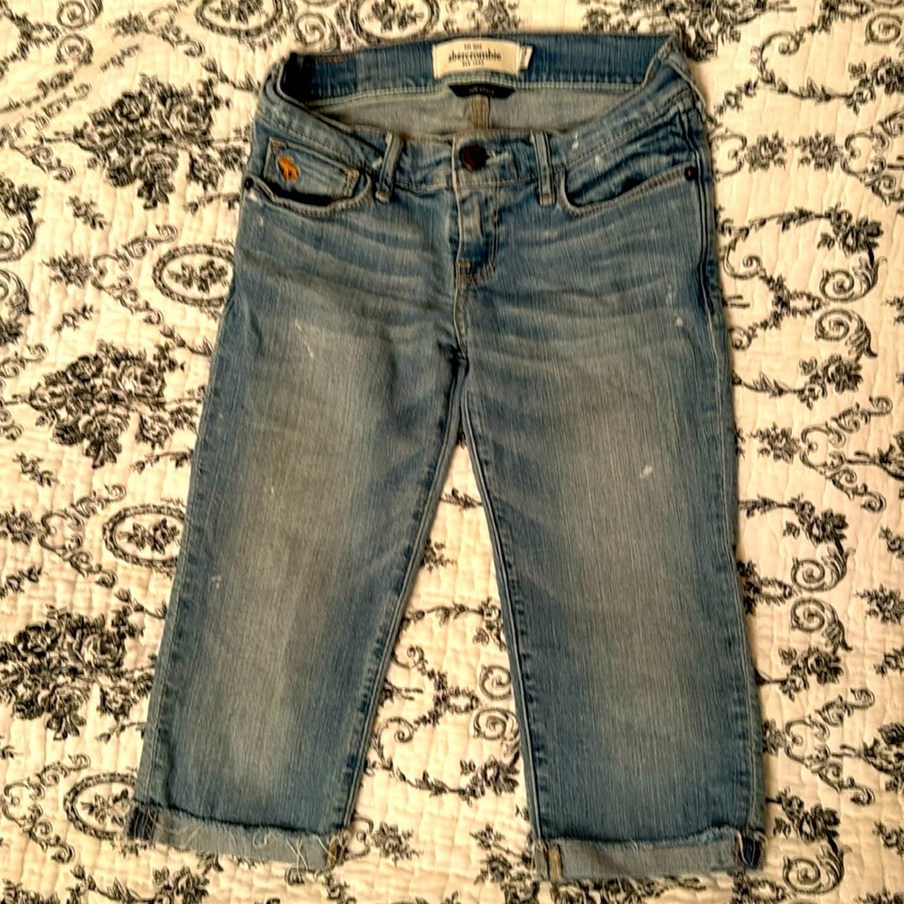 Girls Abercrombie Jean Capris